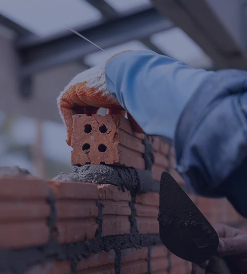 Construction d'un mur