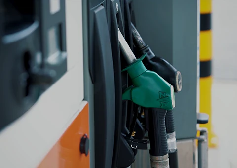 Photo de pistolet de pompe à carburant